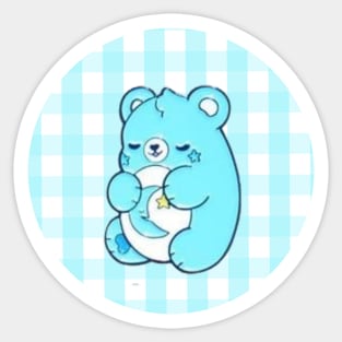 Sleepy Bear Sticker